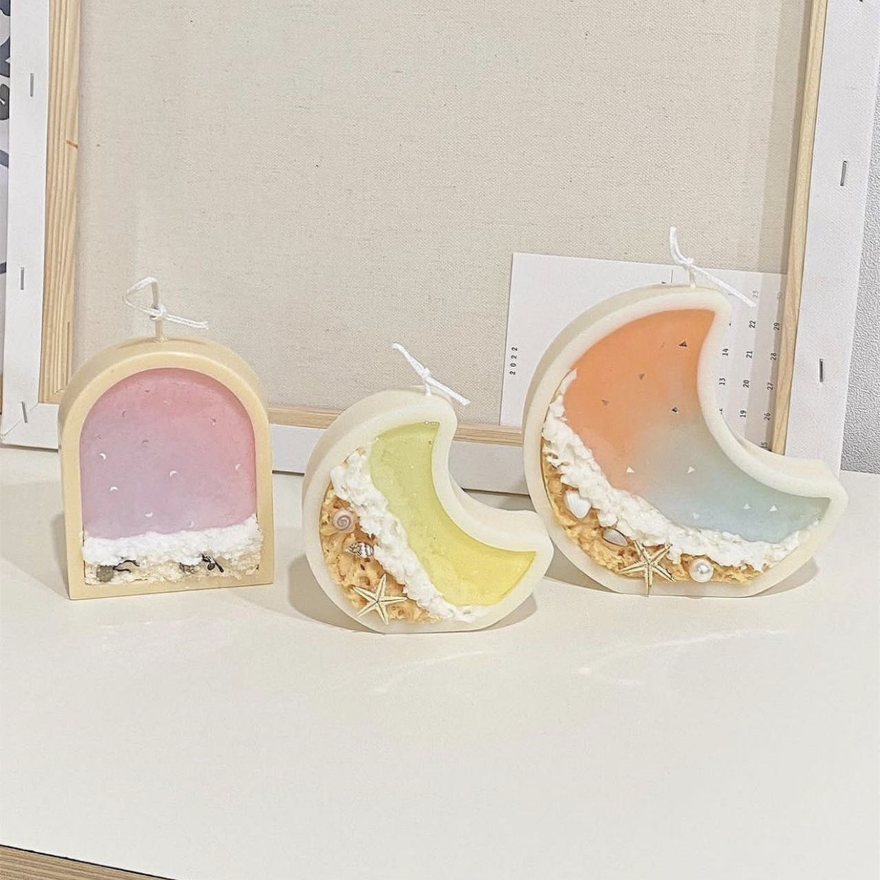 Aquarium Fish Land - Stampi per candele a forma di