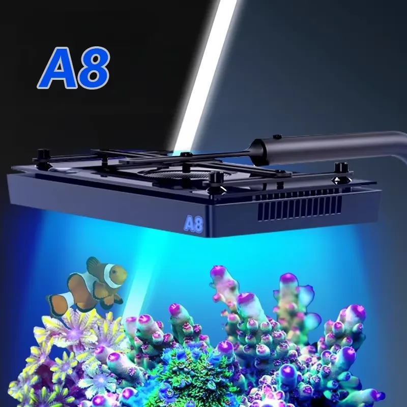 A8SE II Max Blue 240W Luce LED - Aquarium Fish Usa recensione e prezzo